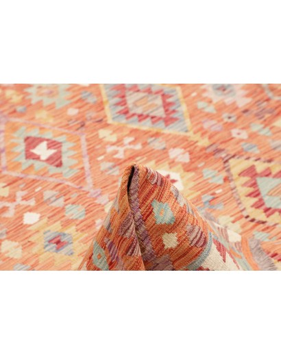 Tappeto Kilim Afghanistan marrone 175x249