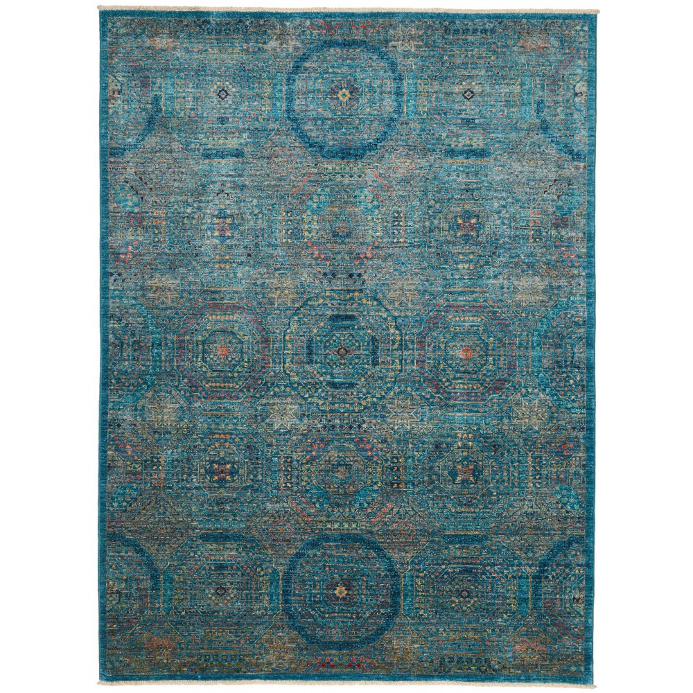Tappeto Mamlouk Pakistan azzurro bianco 151x205 Tappeto Mamlouk Pakistan azzurro bianco 151x205