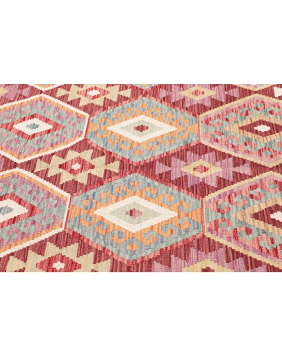 Tappeto Kilim Afghanistan beige marrone 182x250