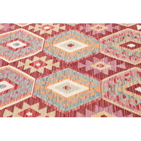 Tappeto Kilim Afghanistan beige marrone 182x250
