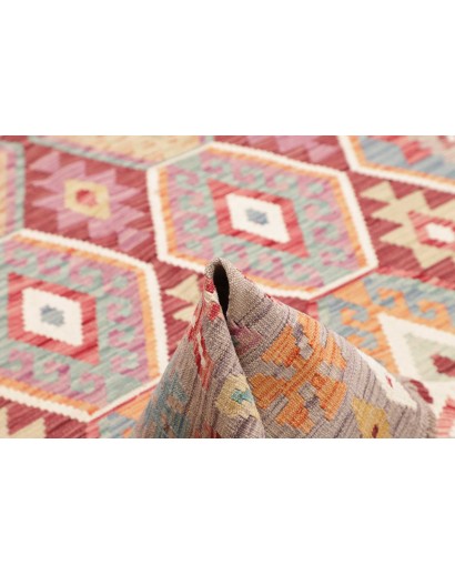 Tappeto Kilim Afghanistan beige marrone 182x250