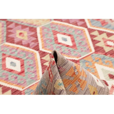 Tappeto Kilim Afghanistan beige marrone 182x250