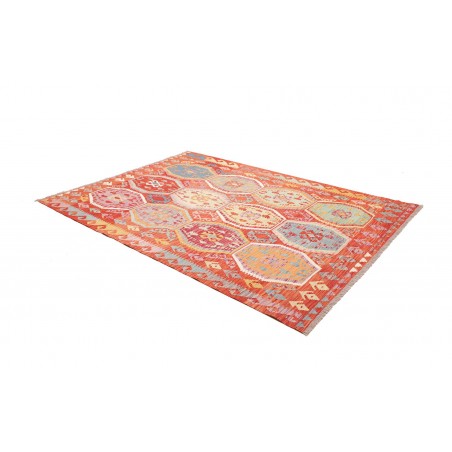 Tappeto Kilim Afghanistan marrone 184x258