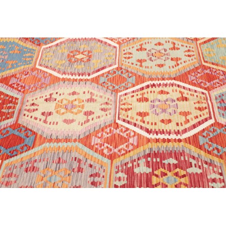 Tappeto Kilim Afghanistan marrone 184x258
