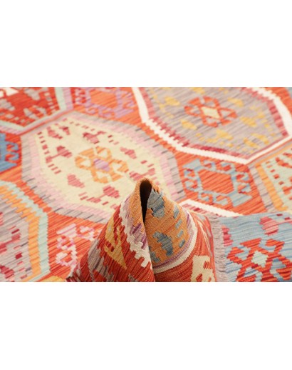 Tappeto Kilim Afghanistan marrone 184x258