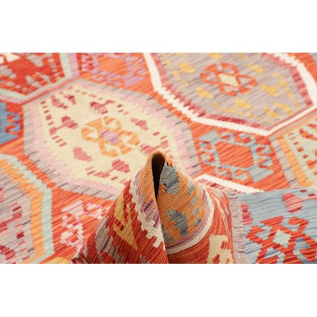 Tappeto Kilim Afghanistan marrone 184x258