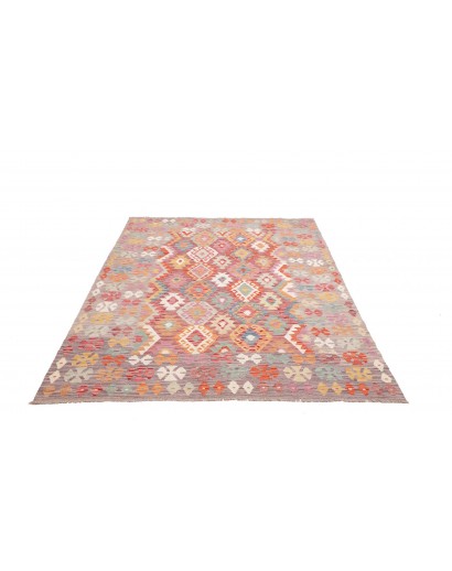 Tappeto Kilim Afghanistan marrone 174x241
