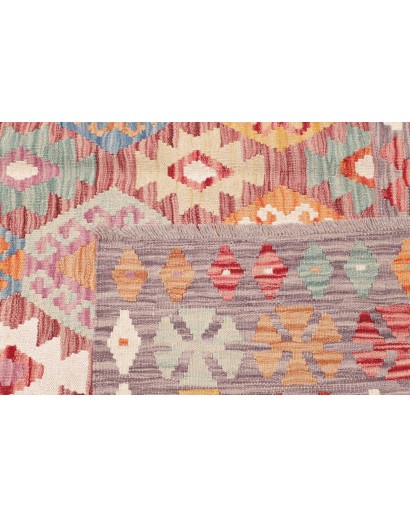 Tappeto Kilim Afghanistan marrone 174x241