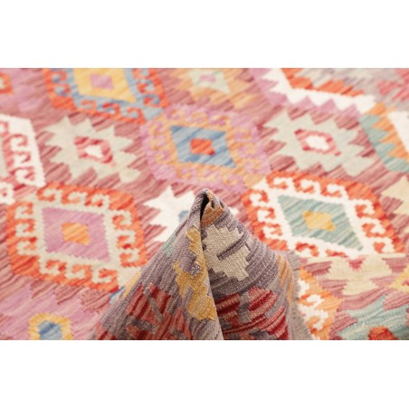 Tappeto Kilim Afghanistan marrone 174x241