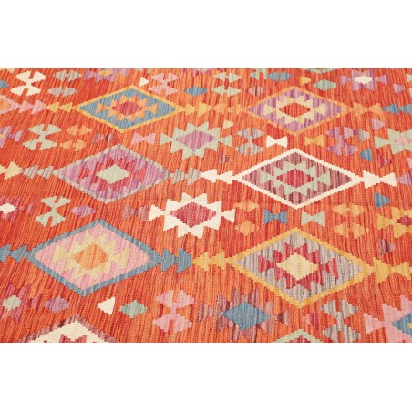 Tappeto Kilim Afghanistan rosso 167x246