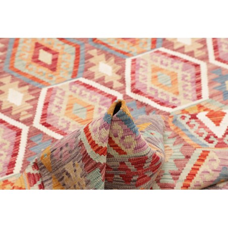 Tappeto Kilim Afghanistan marrone 179x243