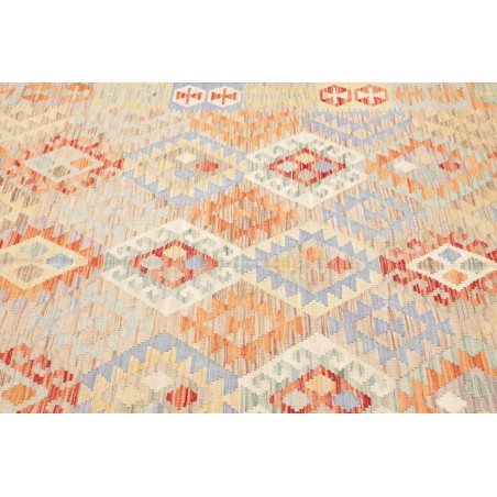 Tappeto Kilim Afghanistan marrone rosso 178x253