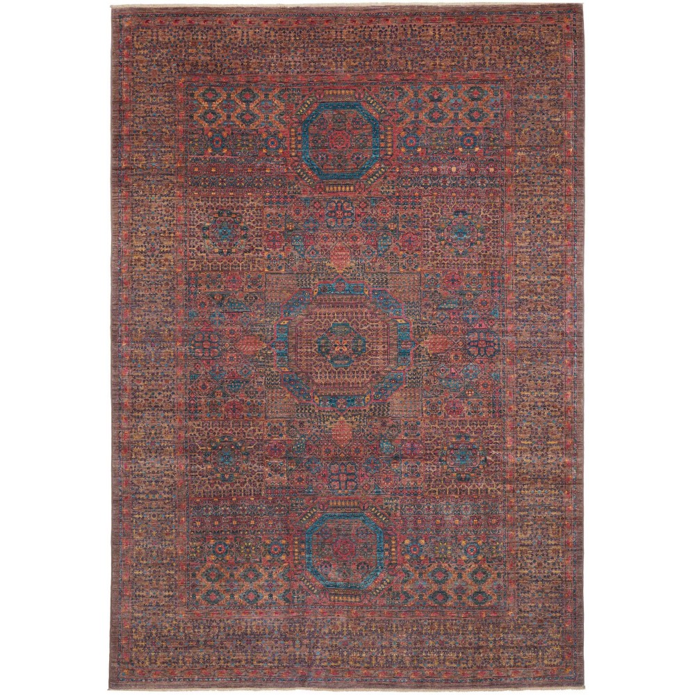 Tappeto Mamlouk Pakistan azzurro verde 197x292 Tappeto Mamlouk Pakistan azzurro verde 197x292
