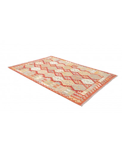 Tappeto Kilim Afghanistan marrone beige 168x240