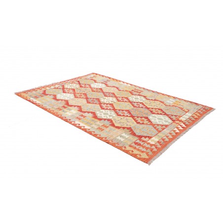 Tappeto Kilim Afghanistan marrone beige 168x240