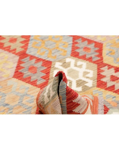 Tappeto Kilim Afghanistan marrone beige 168x240