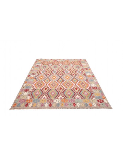 Tappeto Kilim Afghanistan marrone 186x254
