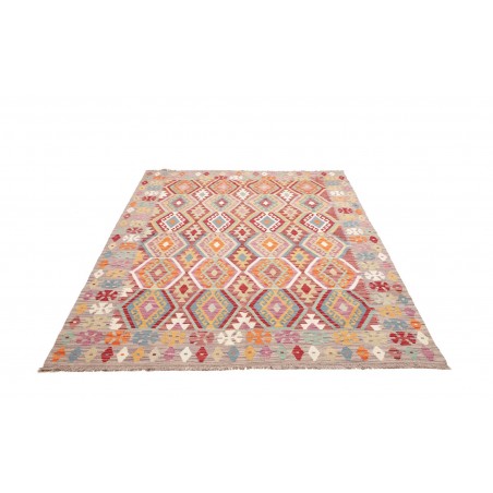 Tappeto Kilim Afghanistan marrone 186x254
