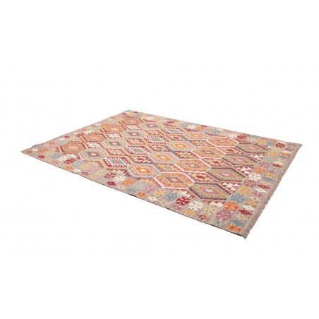 Tappeto Kilim Afghanistan marrone 186x254