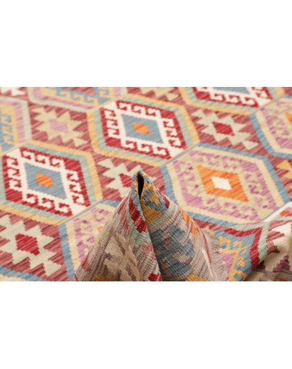 Tappeto Kilim Afghanistan marrone 186x254