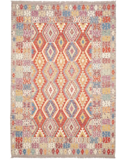 Tappeto Kilim Afghanistan marrone 174x249