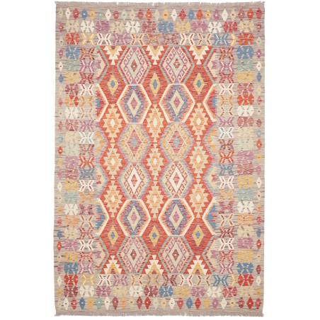 Tappeto Kilim Afghanistan marrone 174x249
