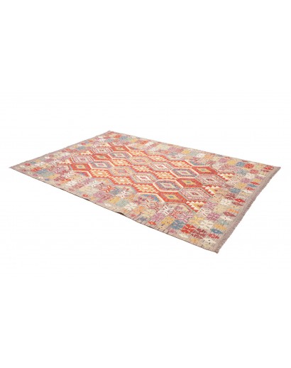 Tappeto Kilim Afghanistan marrone 174x249
