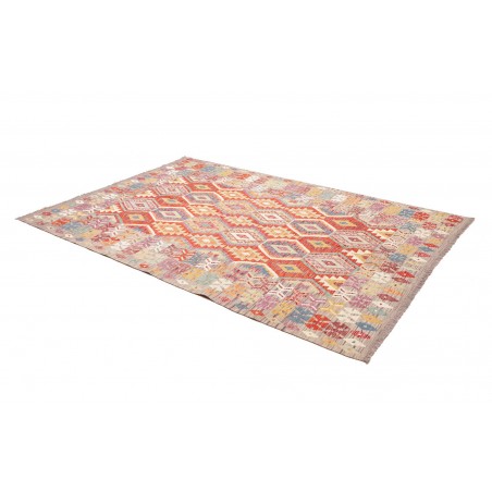 Tappeto Kilim Afghanistan marrone 174x249