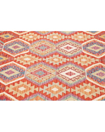 Tappeto Kilim Afghanistan marrone 174x249