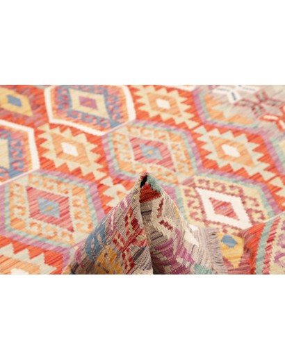 Tappeto Kilim Afghanistan marrone 174x249