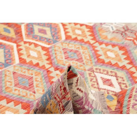 Tappeto Kilim Afghanistan marrone 174x249