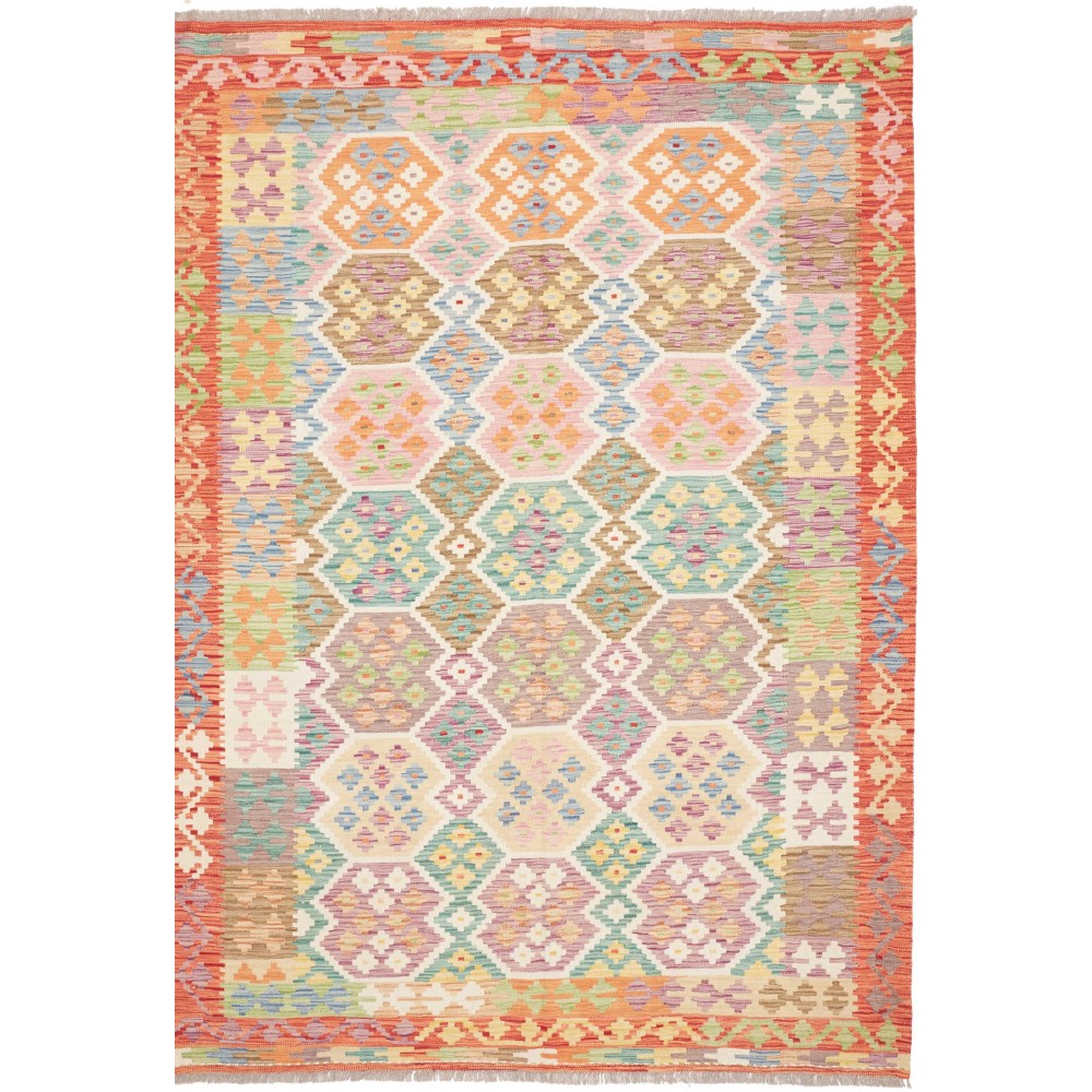 Tappeto Kilim Afghanistan marrone 172x245