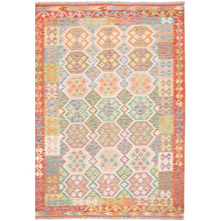 Tappeto Kilim Afghanistan marrone 172x245