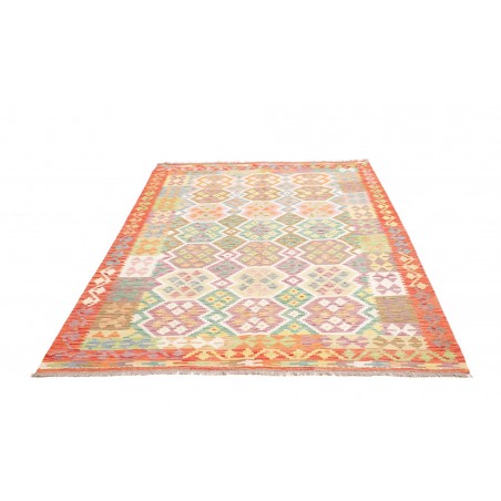 Tappeto Kilim Afghanistan marrone 172x245