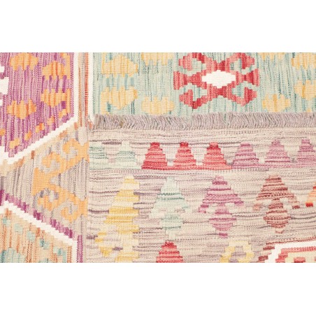 Tappeto Kilim Afghanistan beige rosso 174x247