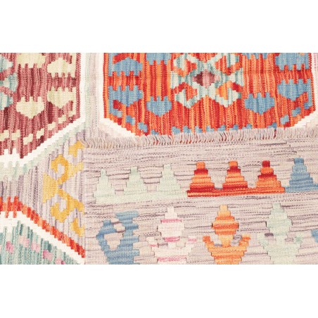 Tappeto Kilim Afghanistan beige marrone 184x253