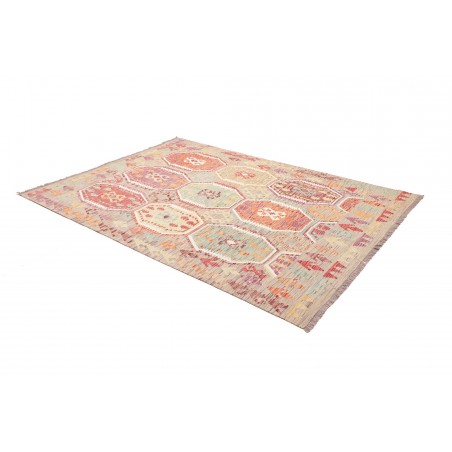 Tappeto Kilim Afghanistan marrone beige 172x240