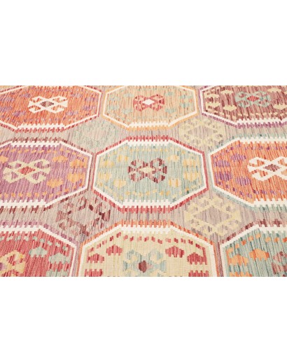 Tappeto Kilim Afghanistan marrone beige 172x240