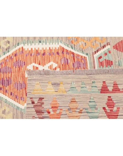 Tappeto Kilim Afghanistan marrone beige 172x240