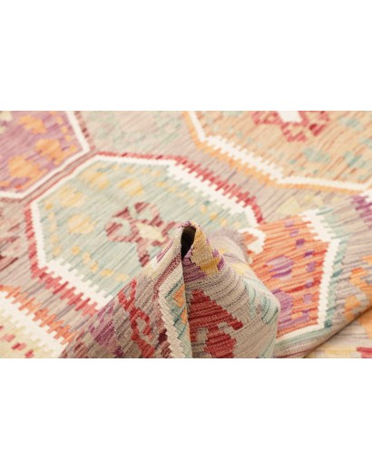 Tappeto Kilim Afghanistan marrone beige 172x240