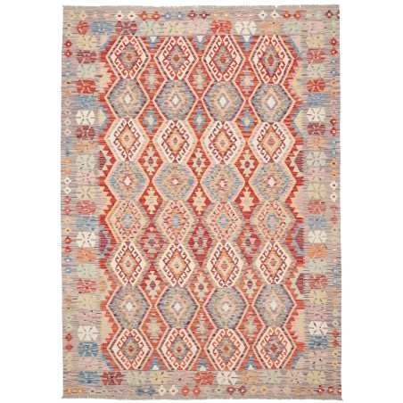 Tappeto Kilim Afghanistan marrone beige 180x250
