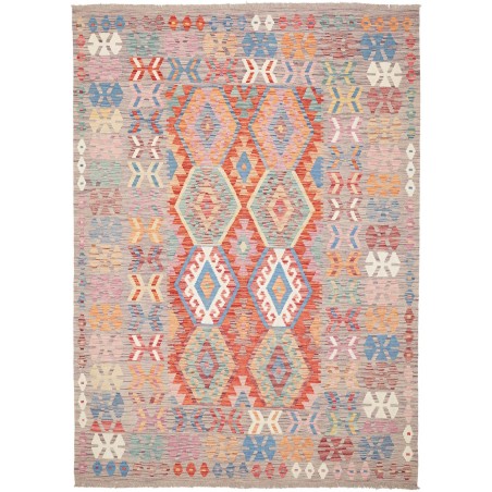 Tappeto Kilim Afghanistan marrone 178x253