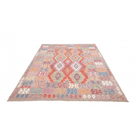 Tappeto Kilim Afghanistan marrone 178x253