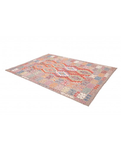 Tappeto Kilim Afghanistan marrone 178x253