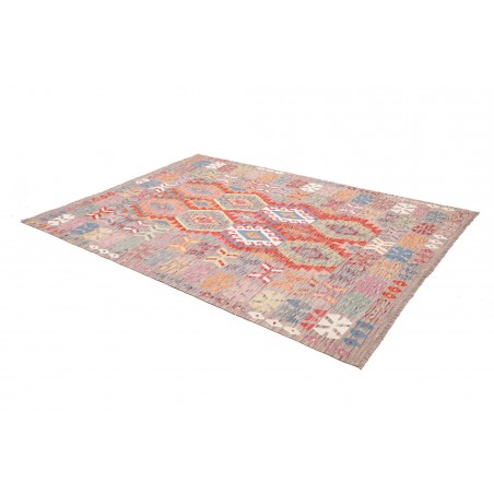 Tappeto Kilim Afghanistan marrone 178x253