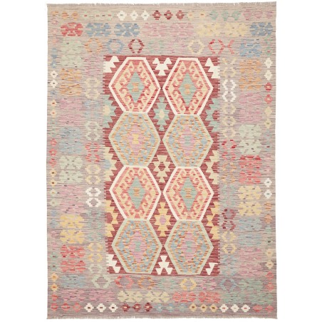 Tappeto Kilim Afghanistan beige marrone 174x238