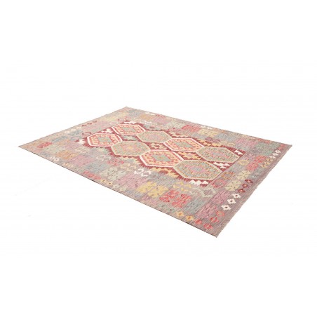 Tappeto Kilim Afghanistan beige marrone 174x238