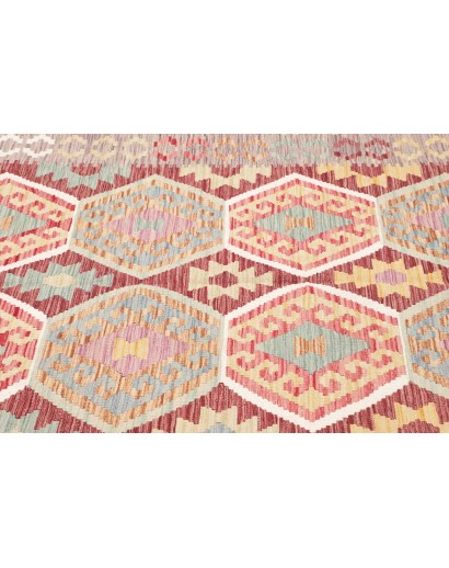Tappeto Kilim Afghanistan beige marrone 174x238