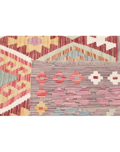 Tappeto Kilim Afghanistan beige marrone 174x238