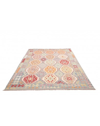 Tappeto Kilim Afghanistan beige marrone 178x240